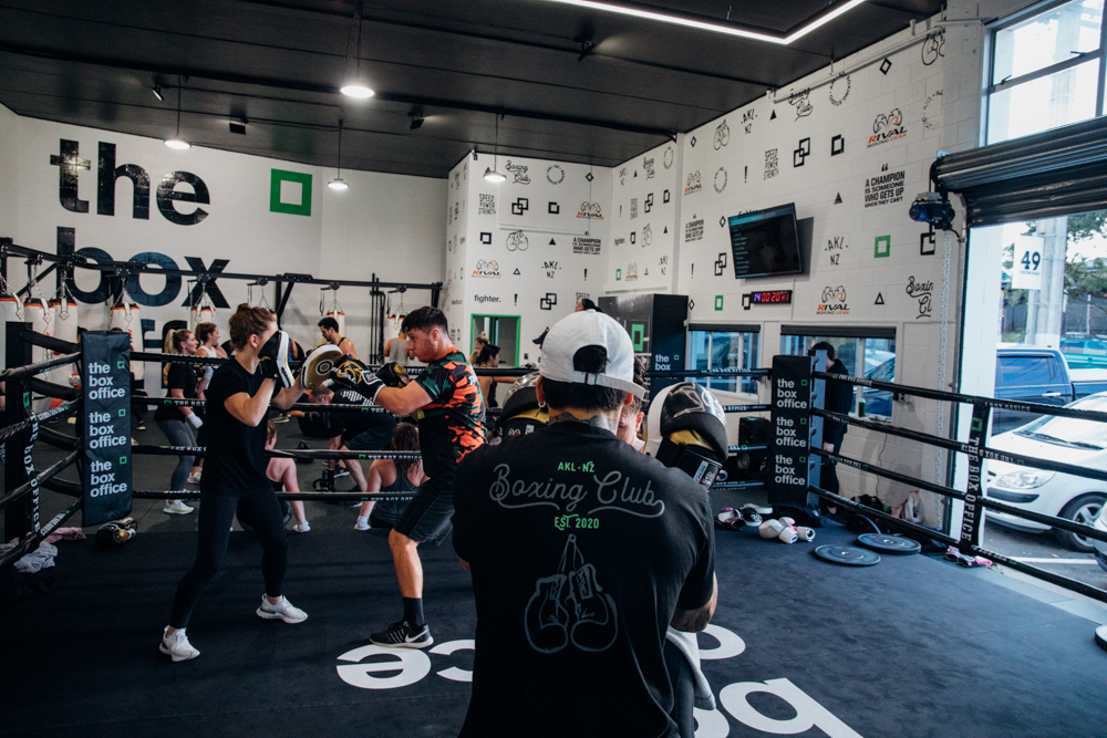Training on the floor